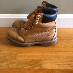 Timberland boots.